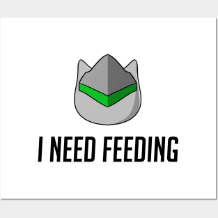 Kittenji "I need feeding" - Katsuwatch Posters and Art